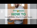 How to Install Duck Brand Foam Seals