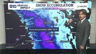 Sacramento weather forecast 3-12-2026