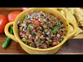 Download Lagu Authentic Homemade Mexican Pico de Gallo Easy Short Salsa Recipe #shorts