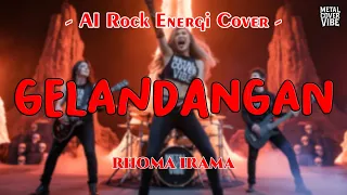 rhoma irama gelandangan ai rock energi cover 