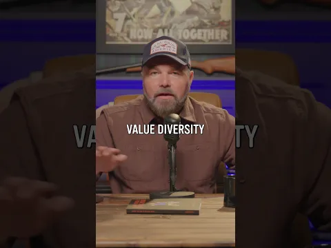 Diversity is not the goal. Health, integrity, self control, and shared values matter more.