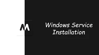 Python Installing Windows Service
