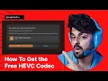 How To Get the Free HEVC Codec for Windows H 265 HEVC Extensions