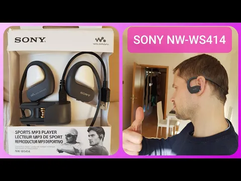 Download MP3 SONY NW-WS414 unboxing \u0026 testing