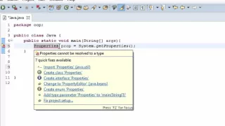 Java Getting system properties using system class
