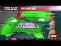 First Alert Forecast Dry weather today ahead of widespread weekend storms