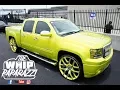 Lime Green GMC Sierra Streetwhipz Mega Show