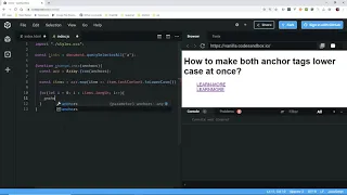 Vanilla Javascript Mutating The Text Of Multiple Anchors At Once