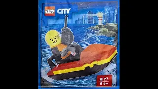 LEGO Instructions | City | 952505 | Fireman with Water Scooter | Fire | Magazine Gift