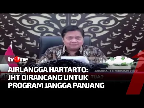 Menko Airlangga Hartarto Angkat Suara Perihal Polemik JHT
