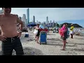BALNEARIO CAMBORIU BRAZIL 🏖️ | Crowded Beaches & Massive Skyscrapers (4K Walk)
