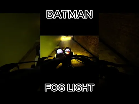 batman style fog light #splendor