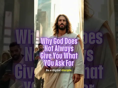 Why God Does Not Always Give You What YOu Ask For  v3578