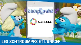 Les Schtroumpfs et l'UNICEF