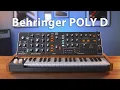 Download Lagu Introducing The Behringer Poly D