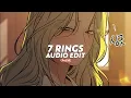 Download Lagu 7 rings (tiktok version) || ariana grande [edit audio]