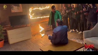 كواليس مشهد خناقة كوبرا مع شيخون من مسلسل كوبرا  كواليس مشهد خناقة كوبرا مع شيخون من مسلسل كوبرا