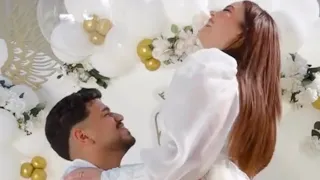 ردة فعل حبيبة رضوان بعد ما عملت اختبار الحمل الصدمة عياط 