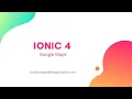 How to implement Google Maps In Ionic 4 applications
