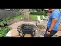 Big Horn Black Steel Wood-Burning Fire Pit bought from Lowes