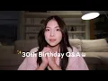 30TH BIRT AY Q A Reacting to My Past I VE NEVER TALKED ABOUT THIS