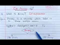 C - Arrays What is Array full Explanation