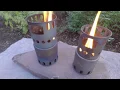 TOAKS Wood Stoves Small vs Big How To and BURN OFF