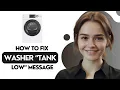 How To Fix GE Washer Tank Low Message - Causes Easy Step-By-Step Fix 2026