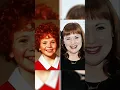 Annie 1982 Cast Then Now Aileen Quinn Carol Burnett Transformation