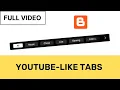 FULL How To Design Scrollable Slider Tabs Using HTML CSS JavaScript