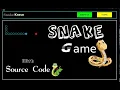 Snake Game in JAVA GUI