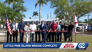 Completion of Little Pine Island Bridge reconstruction celebrated by Matlacha