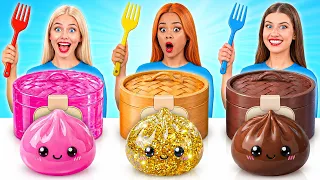 Gummy Food, Real Food vs Chocolate Food Challenge | Funny Food War by Multi DO Challenge