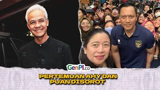 AHY dan Puan Bertemu, Ganjar Tak Komentar