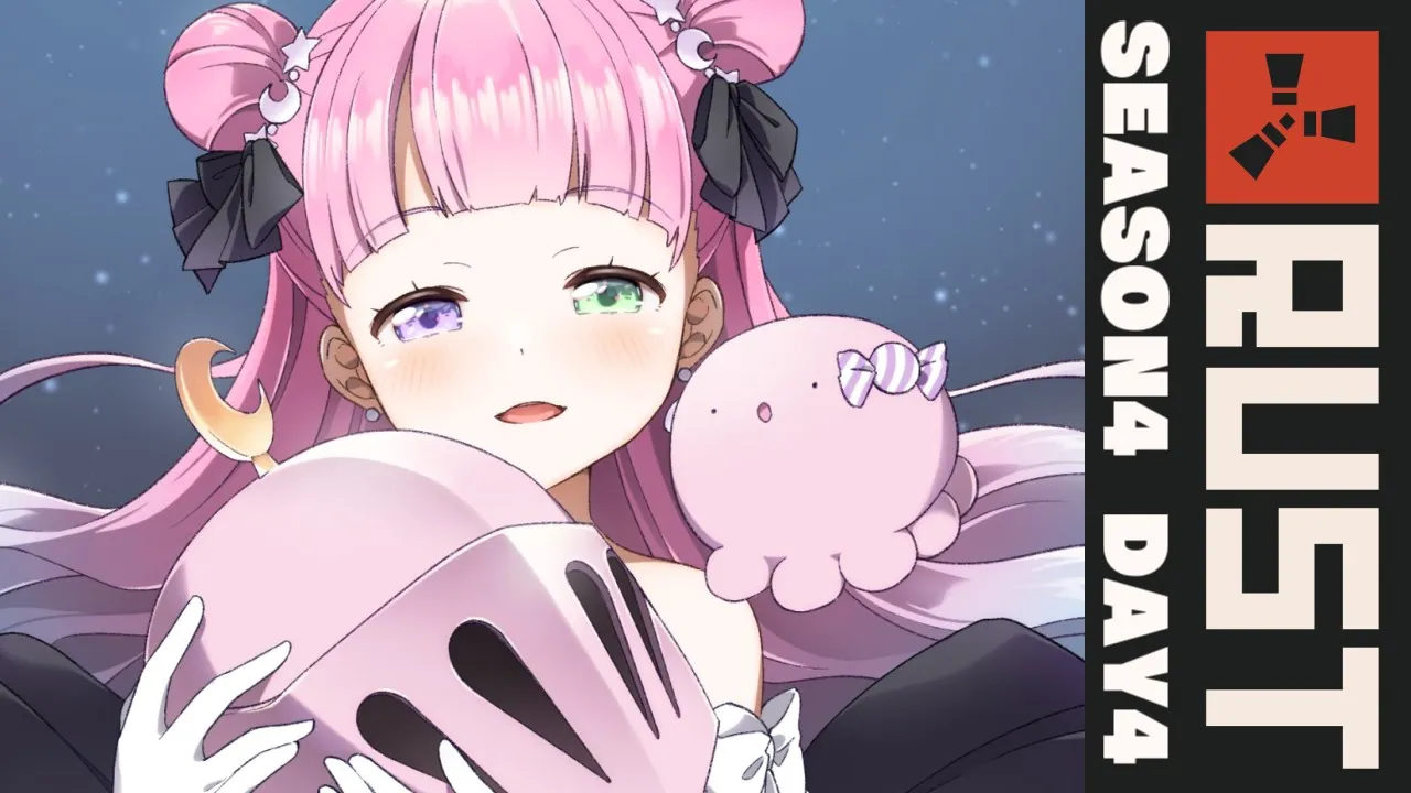 【 Rust 】ビート板でオイルリグ攻略するのら(・o・?)！✨ #ホロ鯖RUST【姫森ルーナ/ホロライブ】