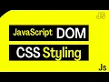 JavaScript DOM CSS Styling Methods Complete in Hindi Urdu