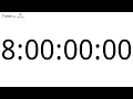 8 Day Countup Timer