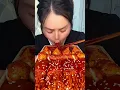 Download Lagu Asmr, Eating Enoki Mushroom With Noodles Garlic Meatballs Flavor Spicy Yummy, Mukbang