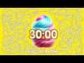 30 Minute Cotton Candy Bomb Timer