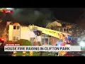 House fire at Clifton Park apartment complex