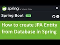 Mapping a Database Table to a JPA Entity