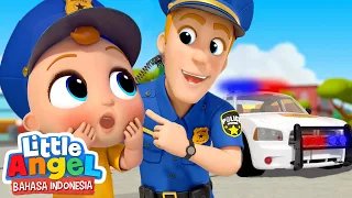 Download Kita Aman dengan Pak Polisi | Lagu Anak | Little Angel Bahasa Indonesia MP3