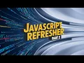 Advanced JavaScript Refresher Operators