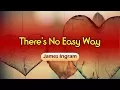 Download Lagu There's No Easy Way - James Ingram (KARAOKE VERSION)