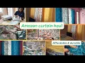 Amazon curtain Haul budget friendly LIVING ROOM BEDROOM best curtains from Amazon Amazon finds