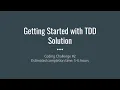 Getting Started with TDD Solution--Python