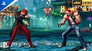 the king of fighters 15 ps5 4k 60fps hdr gameplay
