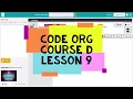Code org Course D Lesson 9 Dance Party - Express Course Lesson 10