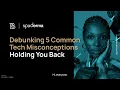 Debunking 5 Common Tech Misconceptions Holding You Back with Amber Leonard SpaDerma at AmSpa 2023