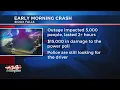 UPDATE Police searching for suspect in power outage hit-and-run